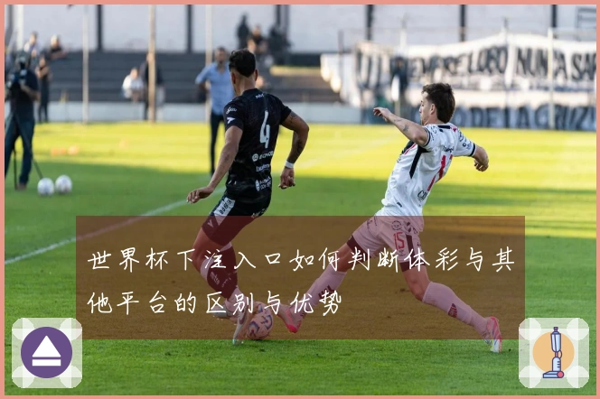 世界杯下注入口如何判断体彩与其他平台的区别与优势